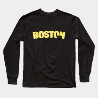 Boston vintage hockey Long Sleeve T-Shirt